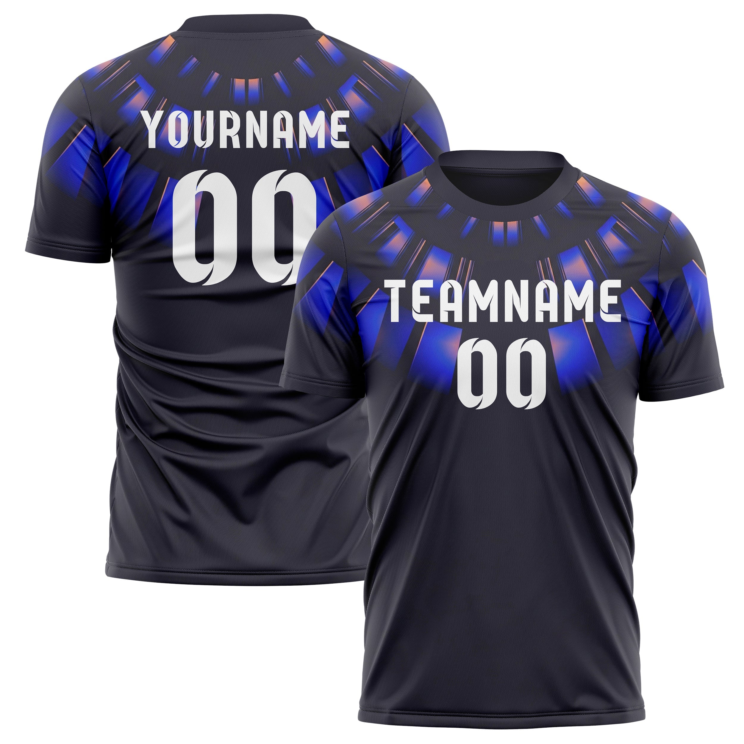 Uruguay Home Soccer Jersey Style – With Custom Name, Number and Logo